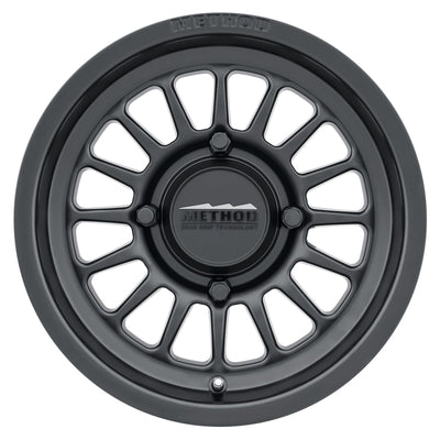 Method MR411 15x7 4+3/+13mm Offset 4x156 132mm CB Matte Black Wheel