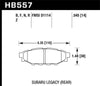 Hawk 08 WRX Rear Performance Ceramic Street Brake Pads