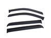 EGR 2019 Dodge Ram 1500 Crew Cab Tape-On Window Visors Set of 4 - Dark Smoke