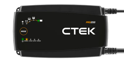 CTEK PRO25SE Battery Charger - 50-60 Hz - 12V - 19.6ft Extended Charging Cable
