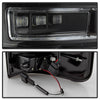 Spyder 04-08 Ford F-150 Projector Tail Lights - Light Bar DRL LED - Black ALT-YD-FF15004V2-LBLED-BK