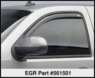 EGR 07+ Chev Silverado/GMC Sierra In-Channel Window Visors - Set of 2 (561501)
