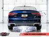 AWE Tuning Audi B9 S4 SwitchPath Exhaust - Non-Resonated (Black 102mm Tips)