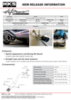HKS Hi-Power Muffler 2014+ Honda Fit Sport GK5 w/ Carbon Tips