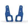 Mishimoto 2017+ Ford Raptor / 2009+ Ford F150 Borne Off-Road Billet Tow Hooks - Blue