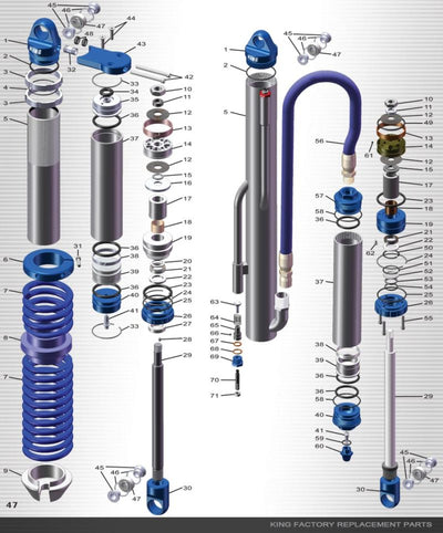 King Shocks 2.0 Bump Stop 2in