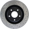 StopTech Power Slot 05-07 Cadillac XLR / 06-09 Chevy Corvette Front Left Drilled & Slotted Rotors