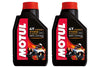 2 Containers Motul - 7100 10W40 4T 1 Liter