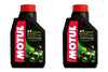 2 Bottles Motul 5100 4T 10W40 Motorcycle Oil 1 Liter 104066