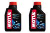 2 Containers Motul 3000 4T Motorcycle Oil 1 Liter 107672