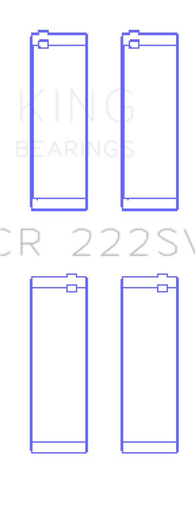 King BMW N55B30A (Size STD) Rod Bearings (2 Pair)