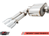 AWE Tuning Audi 8V S3 SwitchPath Exhaust w/Chrome Silver Tips 102mm