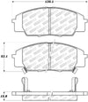 StopTech Street Select Brake Pads - Front