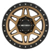 Method MR312 18x9 +18mm Offset 8x6.5 130.81mm CB Method Bronze/Black Street Loc Wheel