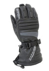 Katahdin Gear Torque Leather Snowmobile Gloves, Grey Medium #84183803