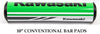 FACTORY EFFEX 10" Conventional Premium Bar Pads - Kawasaki