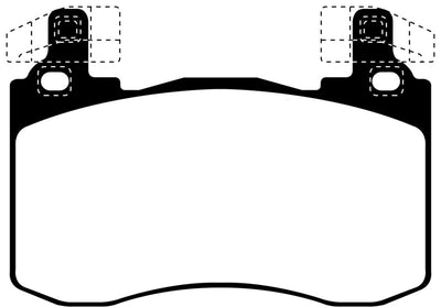 EBC 2019+ Genesis G70 2.0L Turbo (Brembo) Greenstuff Front Brake Pads