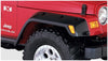 Bushwacker 97-06 Jeep TJ Max Pocket Style Flares 2pc - Black