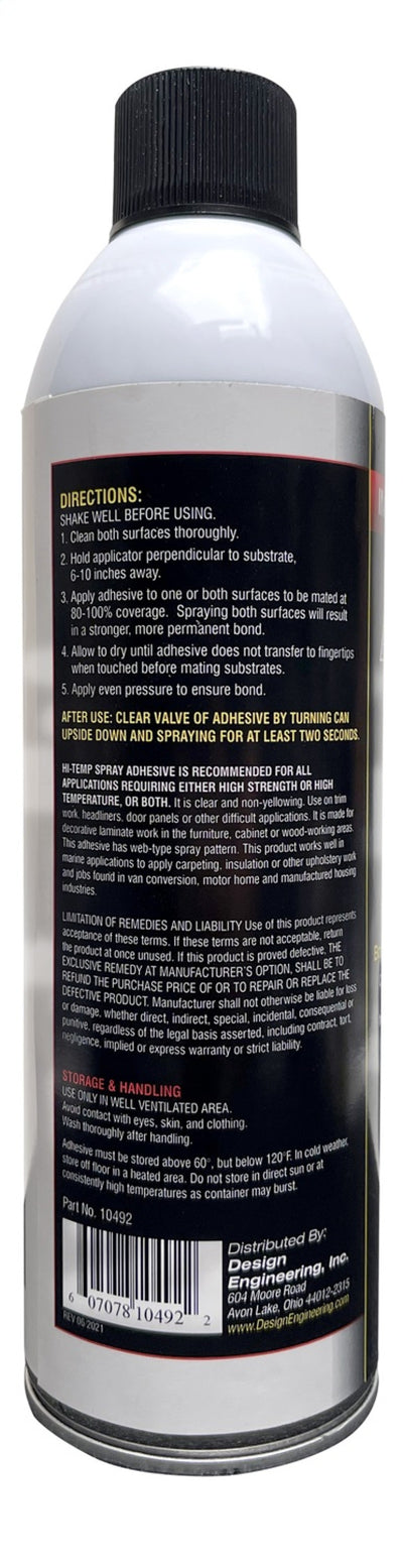 DEI Hi Temp Spray Adhesive 13.3 oz. Can (Improved Formula)