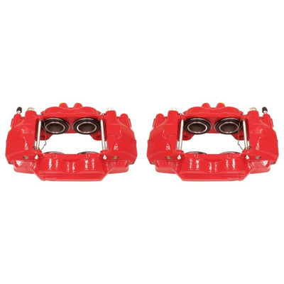 Power Stop 03-09 Toyota 4Runner Front Red Calipers w/o Brackets - Pair