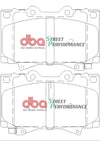 DBA 00-07 Toyota Land Cruiser SD610 Front Brake Pads