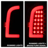 xTune 05-15 Toyota Tacoma (Excl LED Tail Lights) LED Tail Lights - Blk Smk (ALT-ON-TT05-LBLED-BSM)