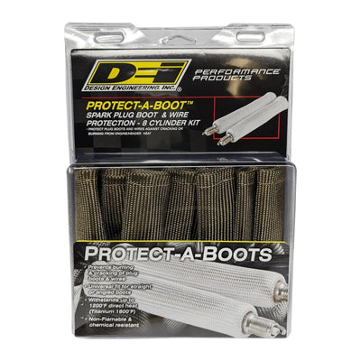 DEI Protect-A-Boot - 6in - 8-pack - Titanium