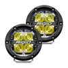 Rigid Industries 360-Series 4in LED Off-Road Spot Beam - White Backlight (Pair)
