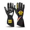 Momo Corsa R Gloves Size 8 (FIA 8856-2000)-Black