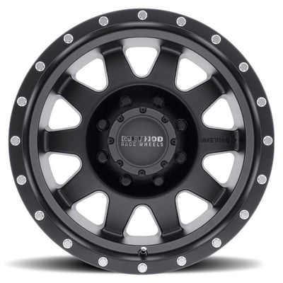 Method MR301 The Standard 17x9 -12mm Offset 8x170 130.81mm CB Matte Black Wheel