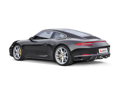 Akrapovic 16-17 Porsche 911 Carrera S/4/4S/GTS (991.2) Slip-On Line (Titanium) w/ Titanium Tips