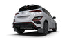 Rally Armor 2022 Hyundai Kona N Black UR Mud Flap w/ Grey Logo