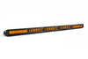 Diode Dynamics 30 In LED Light Bar Single Row Straight - Amber Combo Each Stage Series