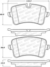 StopTech Street Brake Pads - Rear