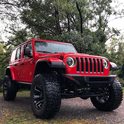 Oracle Jeep JL/Gladiator JT Oculus Switchback Bi-LED Projector Headlights - Amber/White Switchback