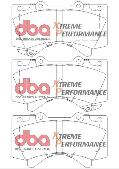 DBA 2015 Toyota Tundra XP650 Front Brake Pads