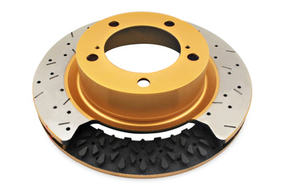 DBA 05-06 Pontiac GTO Front Street Series Drilled & Slotted Rotor w/Black Hat