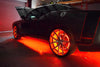 Oracle LED Illuminated Wheel Rings - Double LED - Red