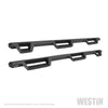 Westin 99-16 Ford F-250/350/450/550 CC (6.75ft Bed) HDX Drop Whl to Whl Nerf Step Bars - Text Blk