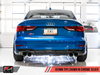 AWE Tuning Audi 8V S3 SwitchPath Exhaust w/Chrome Silver Tips 102mm