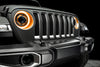 Oracle Jeep JL/Gladiator JT Oculus Switchback Bi-LED Projector Headlights - Amber/White Switchback