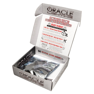 Oracle Exterior Black Flex LED 12in Strip - Red