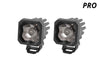 Diode Dynamics Stage Series C1 LED Pod Pro - White Flood Standard RBL (Pair)