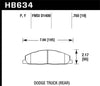 Hawk 09-14 Dodge Ram 2500/3500 Rear LTS Brake Pads