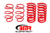 BMR 15-17 S550 Mustang Drag Version Lowering Springs (Set Of 4) - Red