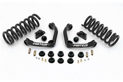 Fabtech 98-08 Ford Ranger 2WD 3.0L/4 Cyl w/Coil Spring Front Susp. 2.5in Perf. System w/Perf. Shocks