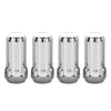 McGard SplineDrive Lug Nut (Cone Seat) M14X1.5 / 1.935in. Length (4-Pack) - Chrome (Req. Tool)