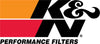 K&N Custom Racing Assembly - Round Tapered - Red 1.375in Neck Flange - 2.25in Over Height