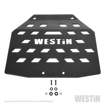Westin/Snyper 18-21 Jeep Wrangler JL Transfer Case Skid Plate - Textured Black