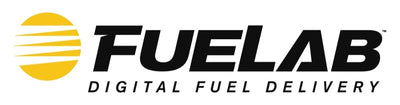 Fuelab 828 In-Line Fuel Filter Long -8AN In/Out 40 Micron Stainless - Black